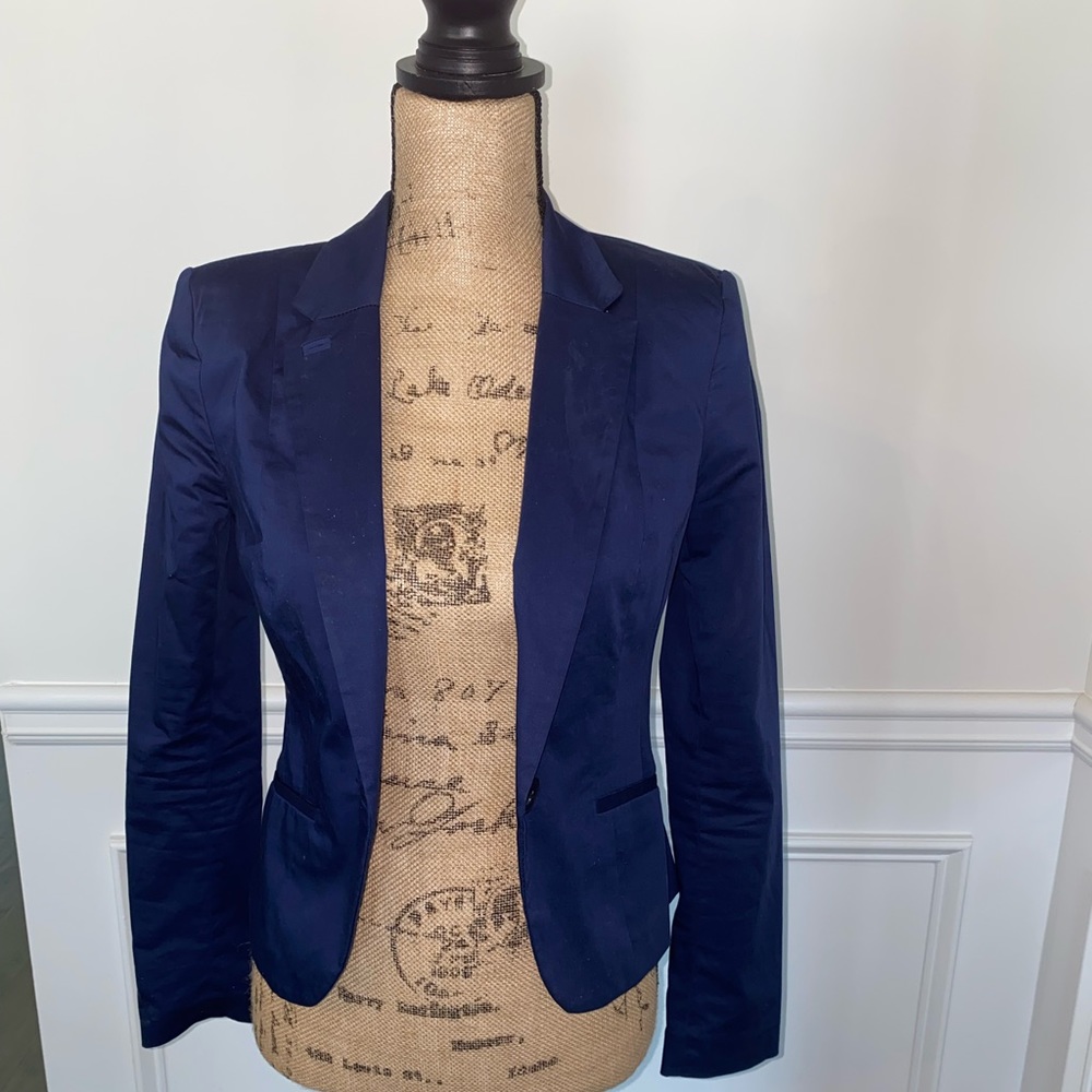 H&M Navy Blue Blazer